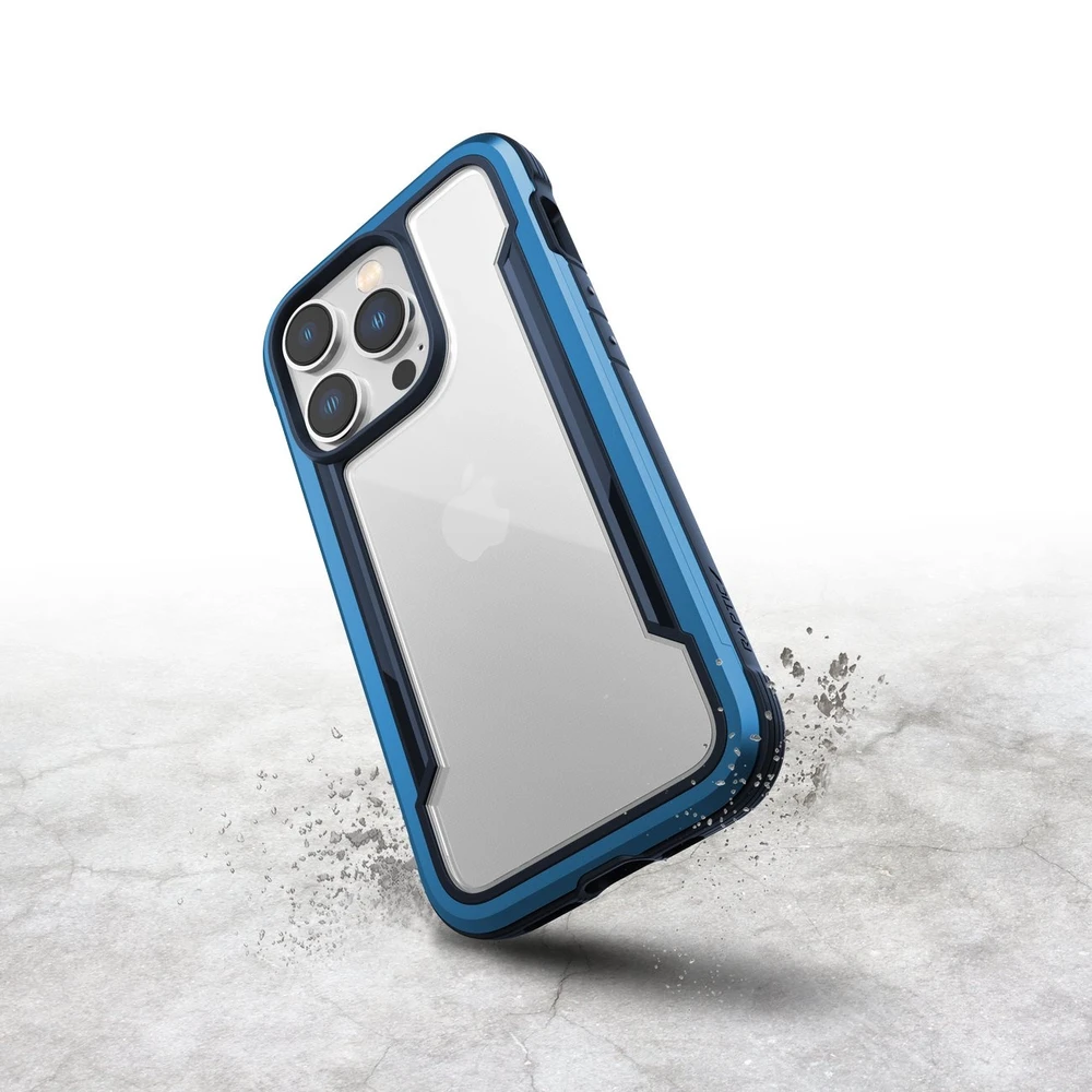 Raptic X-Doria Shield Apple iPhone 14 Pro armored dėklas telefonui mėlynos spalvos