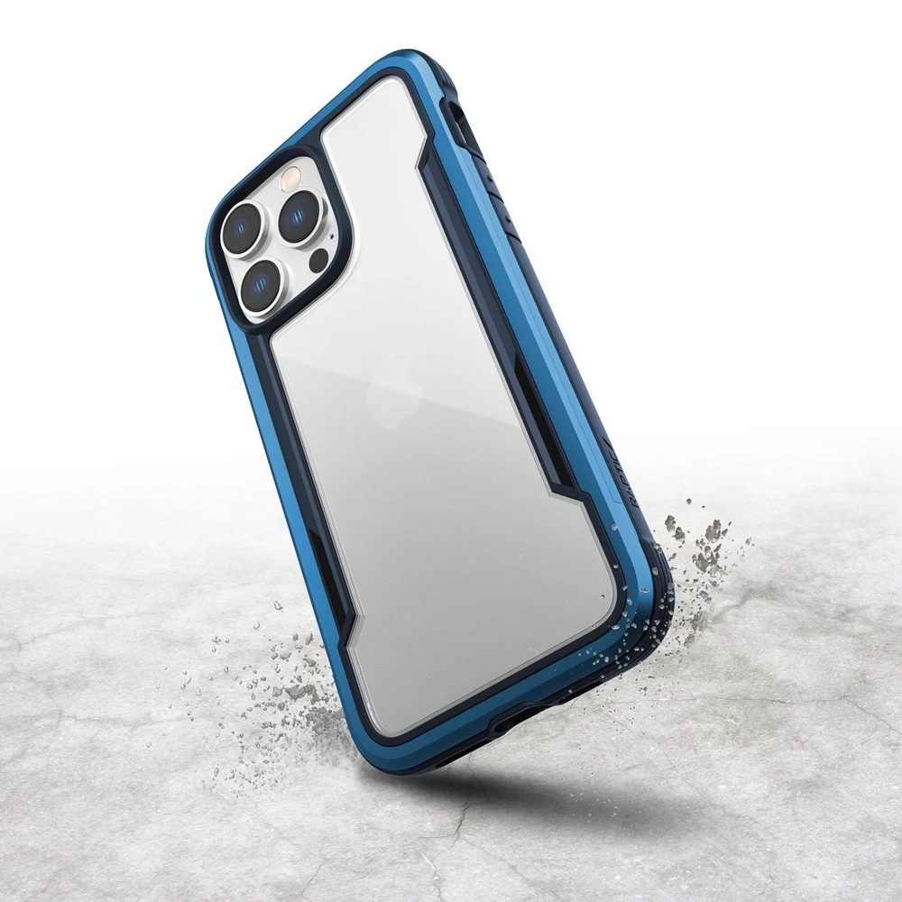 Raptic X-Doria Shield Apple iPhone 14 Pro Max armored dėklas telefonui mėlynos spalvos