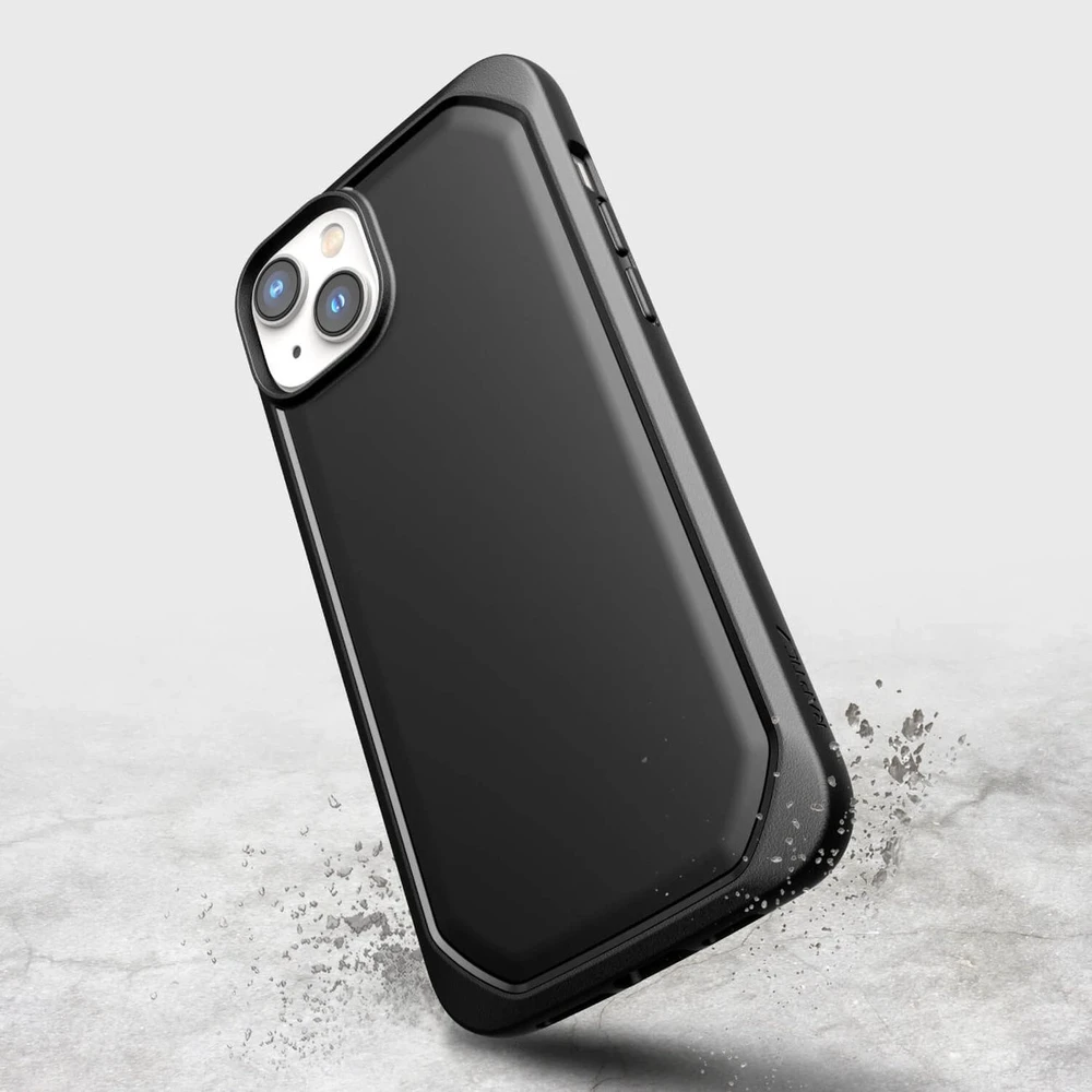 Raptic X-Doria Slim Apple iPhone 14 Plus dėklas telefonui juodos spalvos