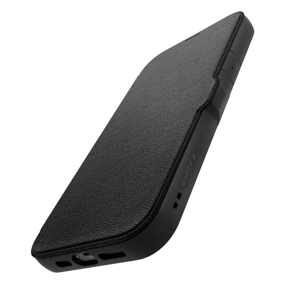 Raptic X-Doria Urban Apple iPhone 14 Plus flip dėklas telefonui juodos spalvos