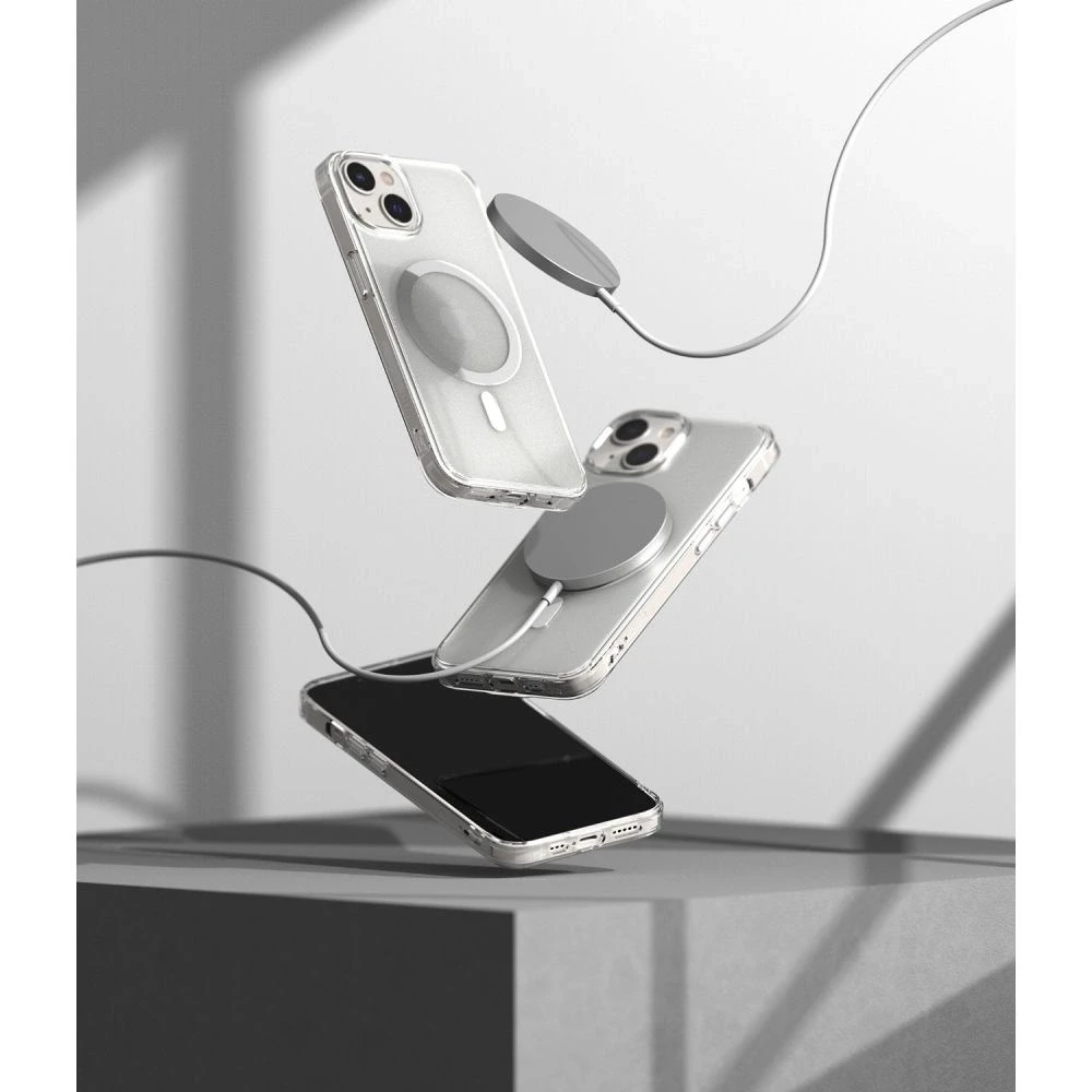 Ringke Apple iPhone 14 Plus 6.7 ” Fusion magnetinis dėklas telefonui skaidrus