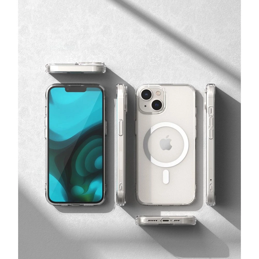 Ringke Apple iPhone 14 Plus 6.7 ” Fusion magnetinis dėklas telefonui skaidrus
