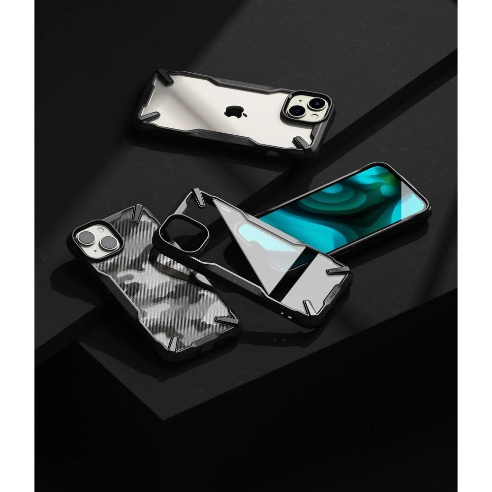 Ringke Apple iPhone 14 Plus 6.7 " Fusion X dėklas telefonui juodos spalvos