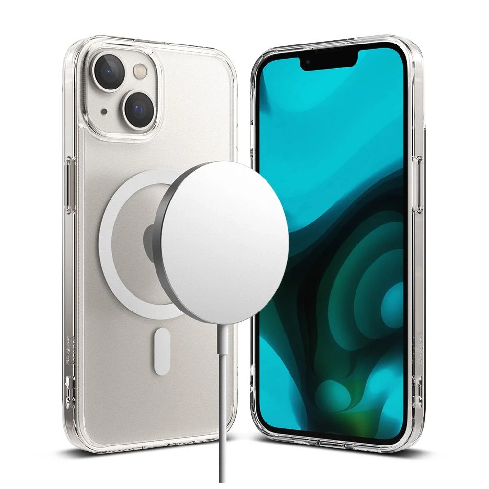 Ringke Apple iPhone 14 Plus 6.7 ” Fusion magnetinis dėklas telefonui skaidrus