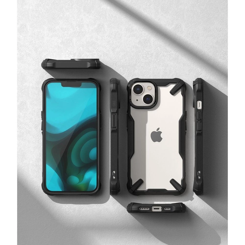 Ringke Apple iPhone 14 Plus 6.7 " Fusion X dėklas telefonui juodos spalvos
