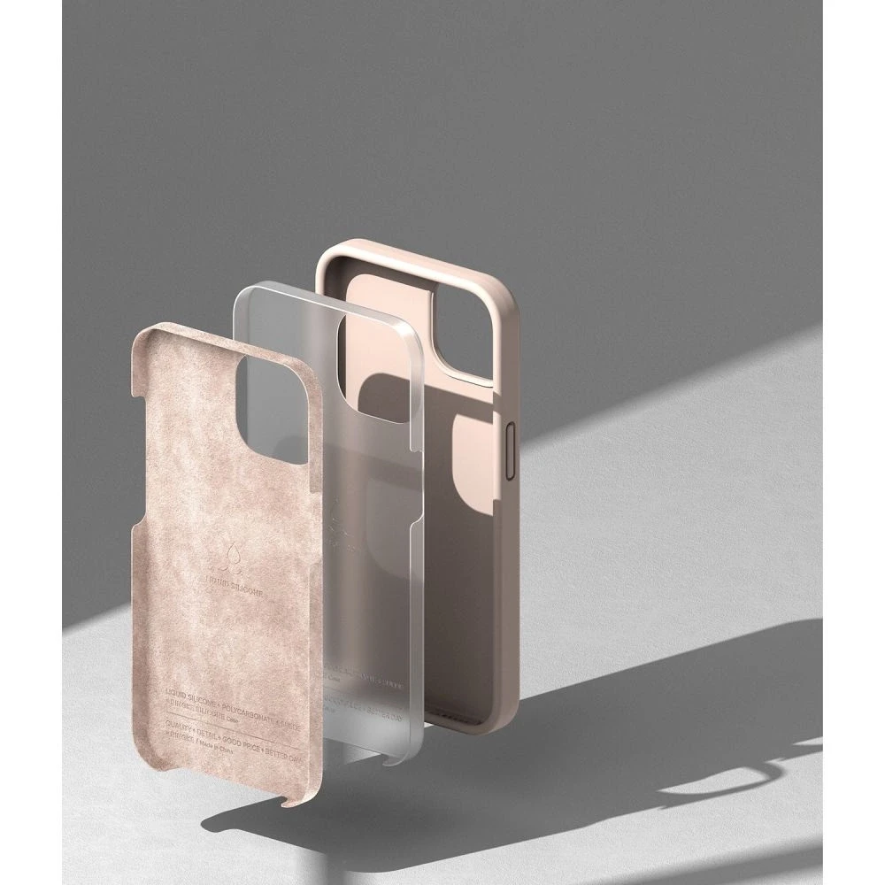 Ringke Apple iPhone 14 Plus 6.7 " silikoninis dėklas telefonui rožinės spalvos