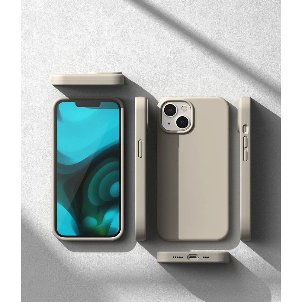 Ringke Apple iPhone 14 Plus 6.7 " silikoninis dėklas telefonui pilkos spalvos