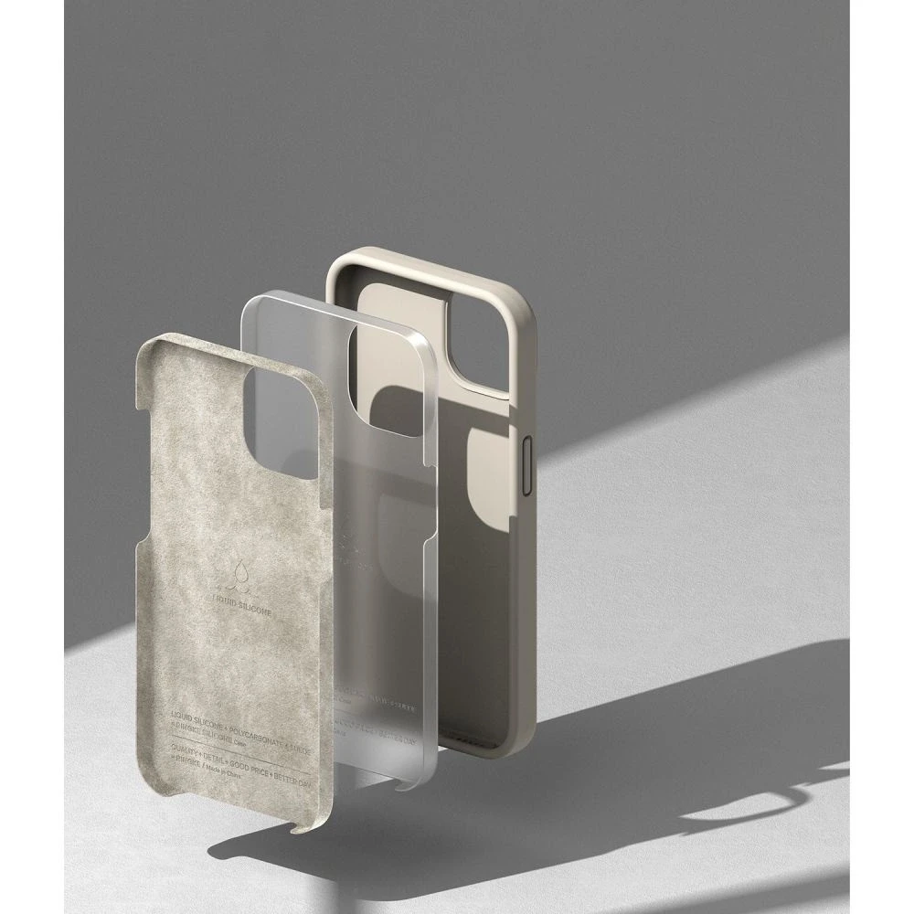 Ringke Apple iPhone 14 Plus 6.7 " silikoninis dėklas telefonui pilkos spalvos