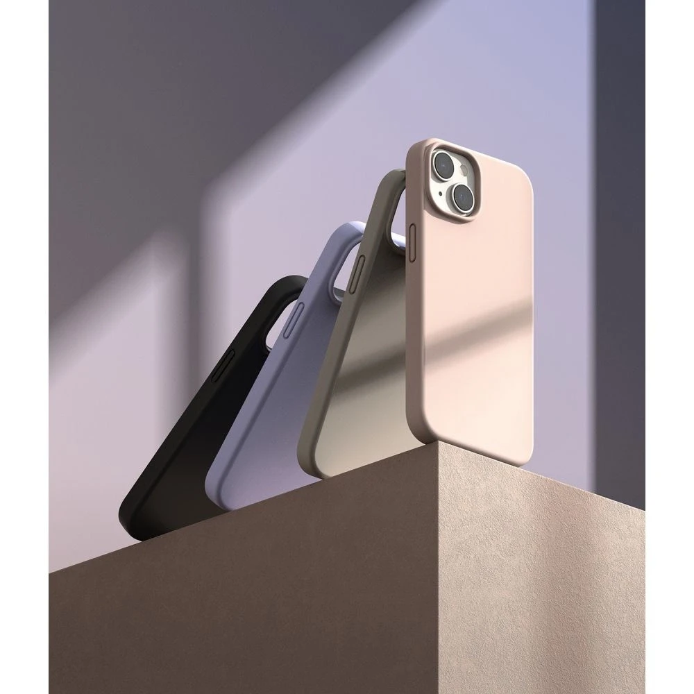 Ringke Apple iPhone 14 Plus 6.7 " silikoninis dėklas telefonui rožinės spalvos