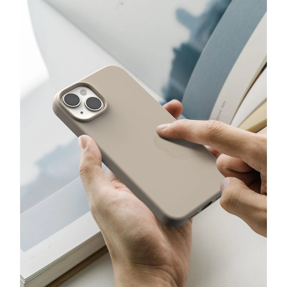 Ringke Apple iPhone 14 Plus 6.7 " silikoninis dėklas telefonui pilkos spalvos