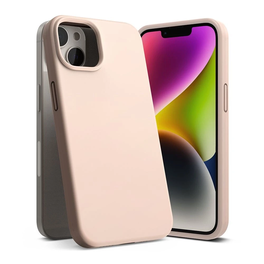 Ringke Apple iPhone 14 Plus 6.7 " silikoninis dėklas telefonui rožinės spalvos