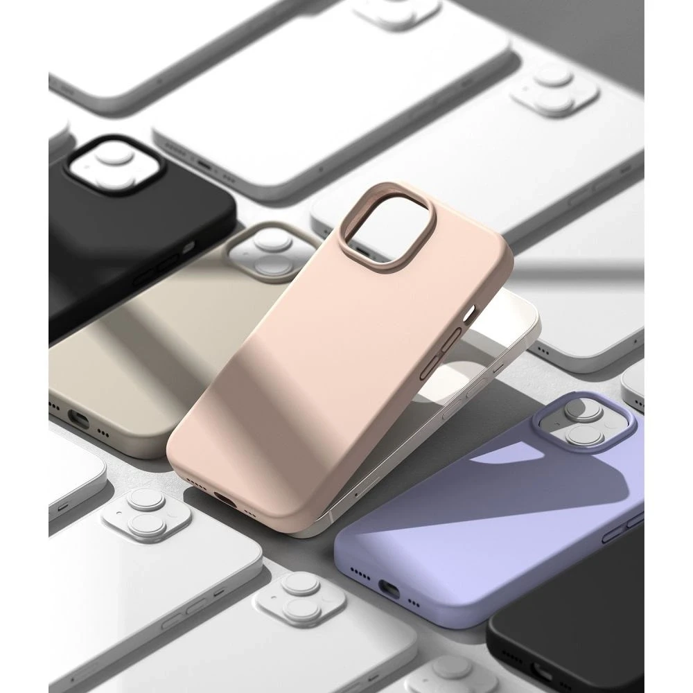 Ringke Apple iPhone 14 Plus 6.7 " silikoninis dėklas telefonui rožinės spalvos