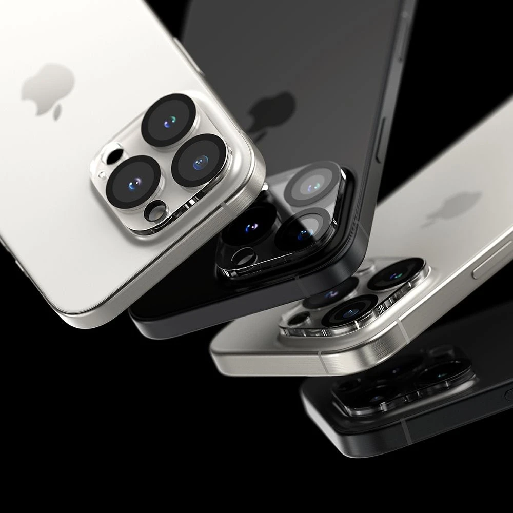 Apsauginis stiklas Apple iPhone 16 Pro / 16 Pro Max Ringke Camera Protector 2-pack Clear
