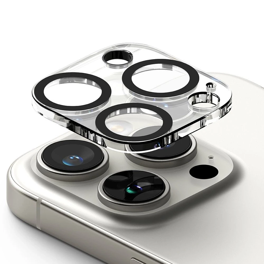 Apsauginis stiklas Apple iPhone 16 Pro / 16 Pro Max Ringke Camera Protector 2-pack Clear