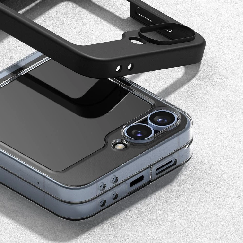 Apsauginis stiklas Samsung Galaxy Z Flip6 Ringke Cover Ekranas 2 vnt. skaidrus