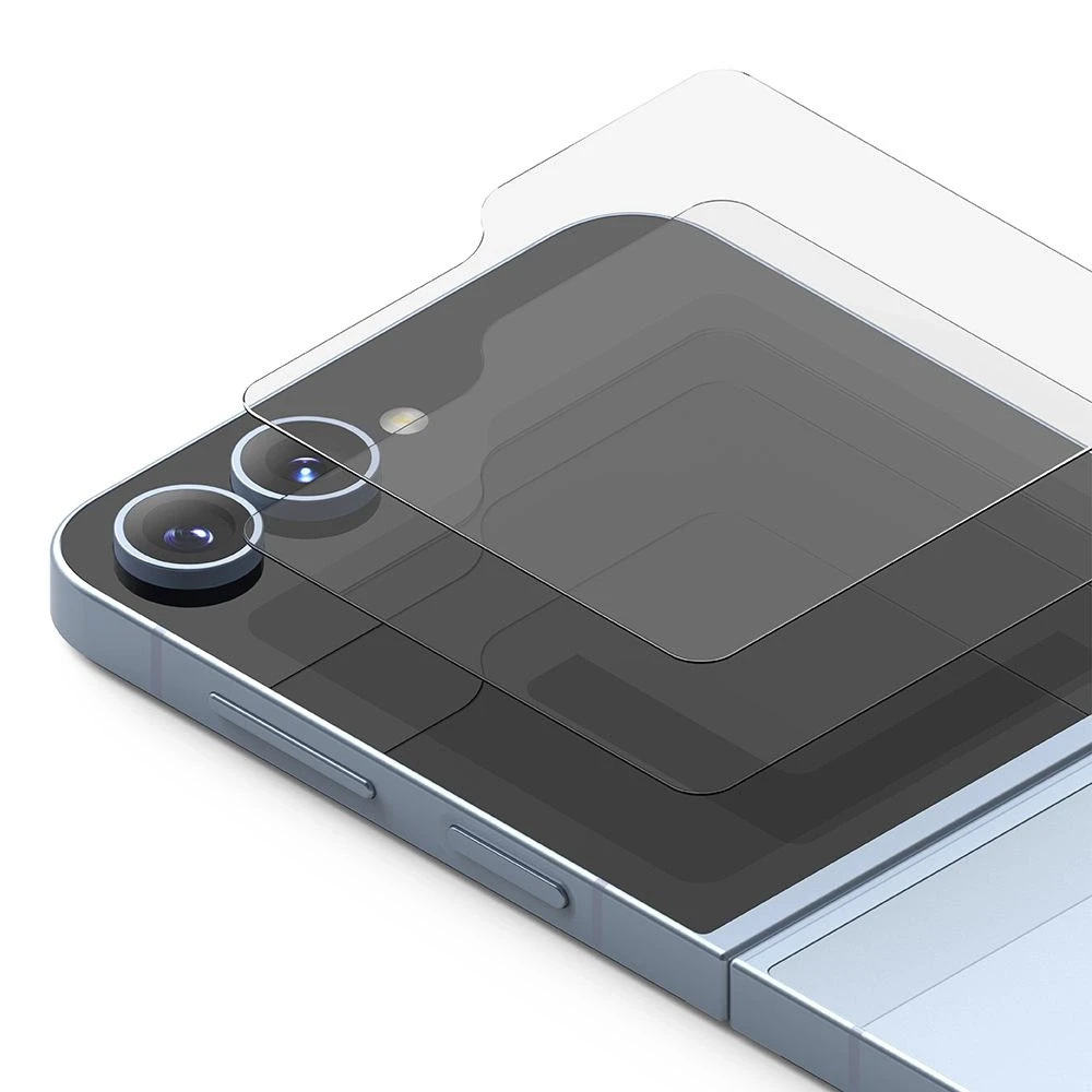 Apsauginis stiklas Samsung Galaxy Z Flip6 Ringke Cover Ekranas 2 vnt. skaidrus