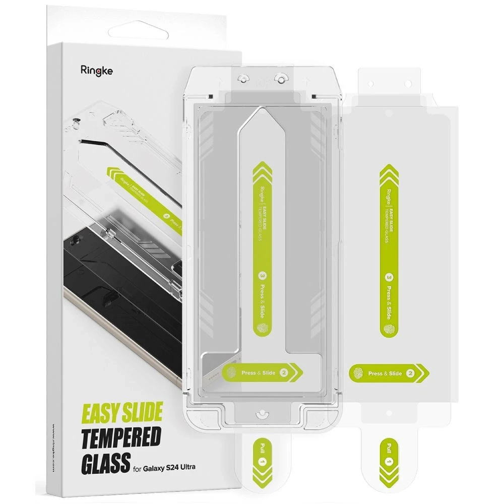 Spigen Ringke Easy Slide 2-pack apsauginis stiklas Samsung Galaxy S24 Ultra