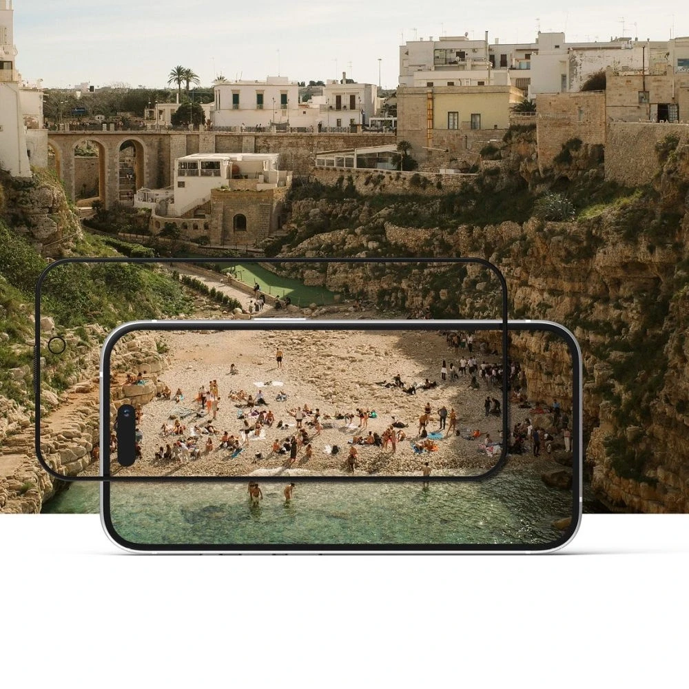 Apsauginis stiklas Apple iPhone 16 Pro Ringke Easy Slide Privacy 2 vnt.