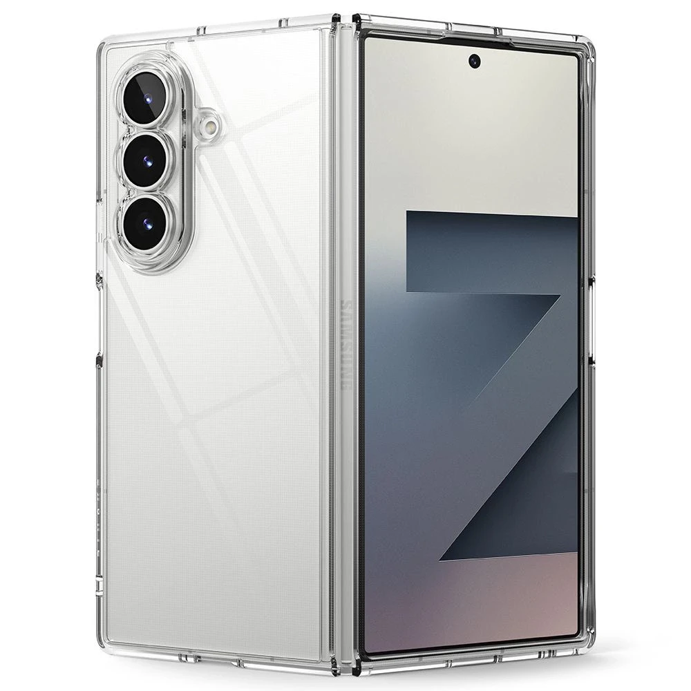 Ringke Fusion dėklas skirtas Samsung Galaxy Z Fold 7 - skaidrus