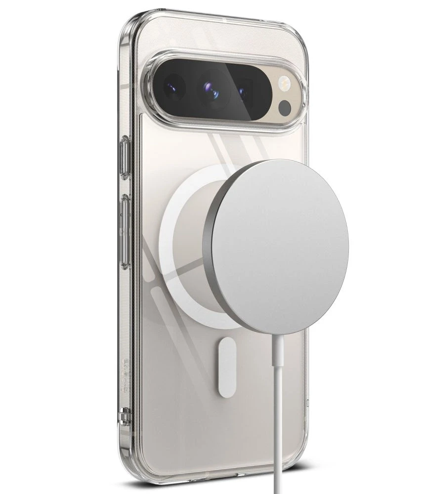 „Ringke Fusion MagSafe“ dėklas, skirtas „Google Pixel 9/9 Pro“ – skaidrus