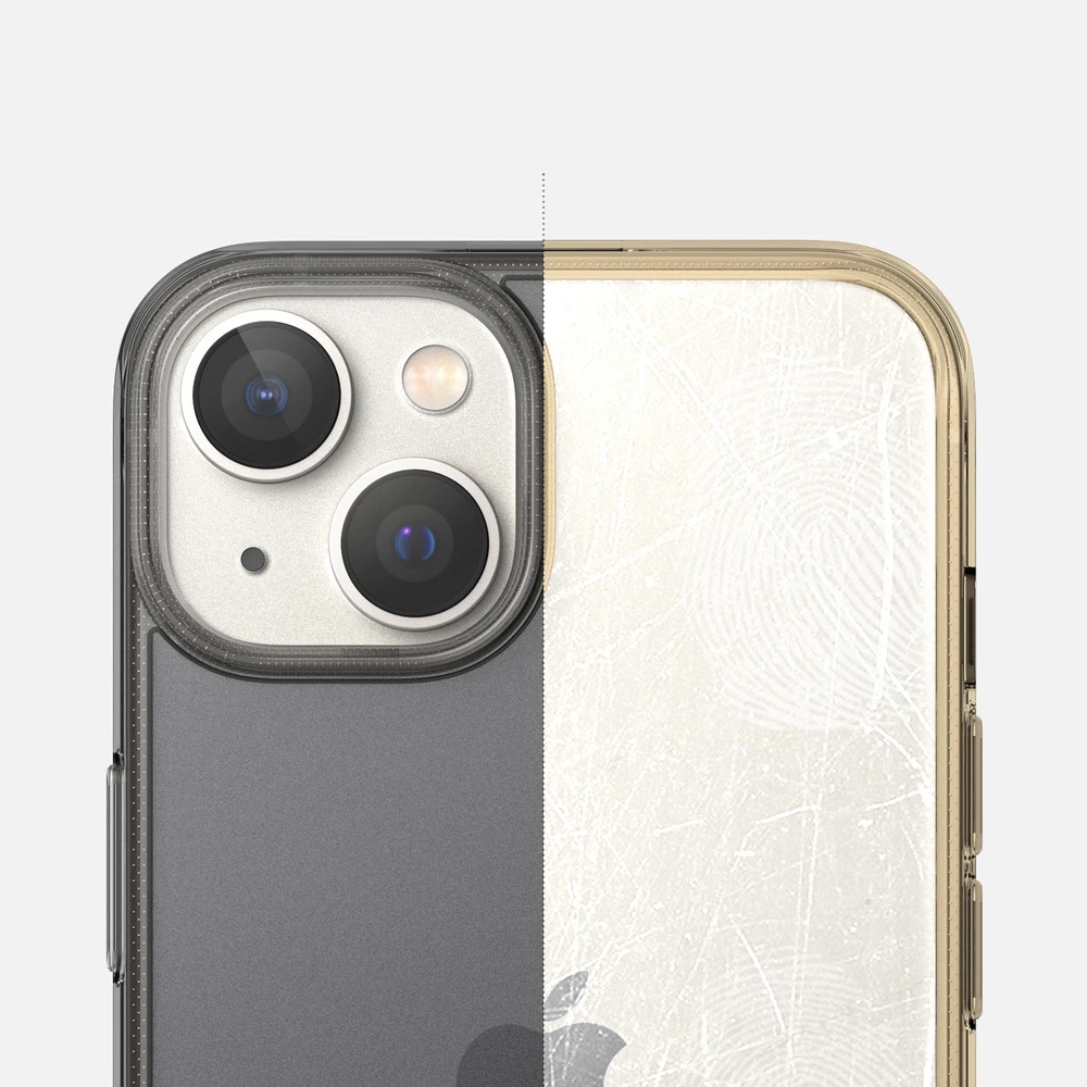 Ringke Fusion Matte iPhone 14 Plus gel frame dėklas telefonui pilkos spalvos