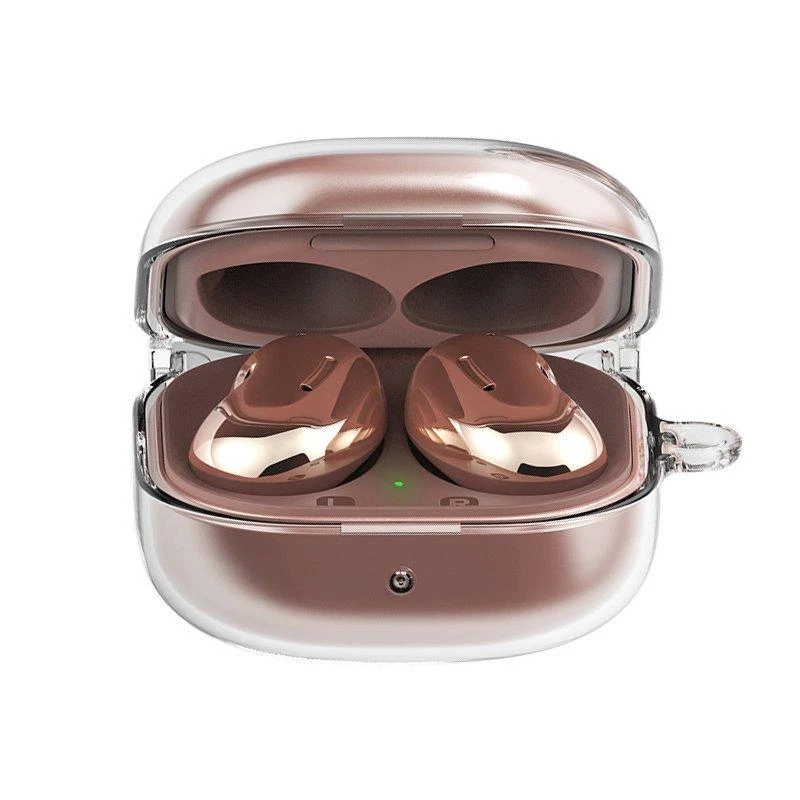 Dėklas ausinėms Samsung Galaxy Buds Live / Pro Ringke Hinge Clear skaidrus