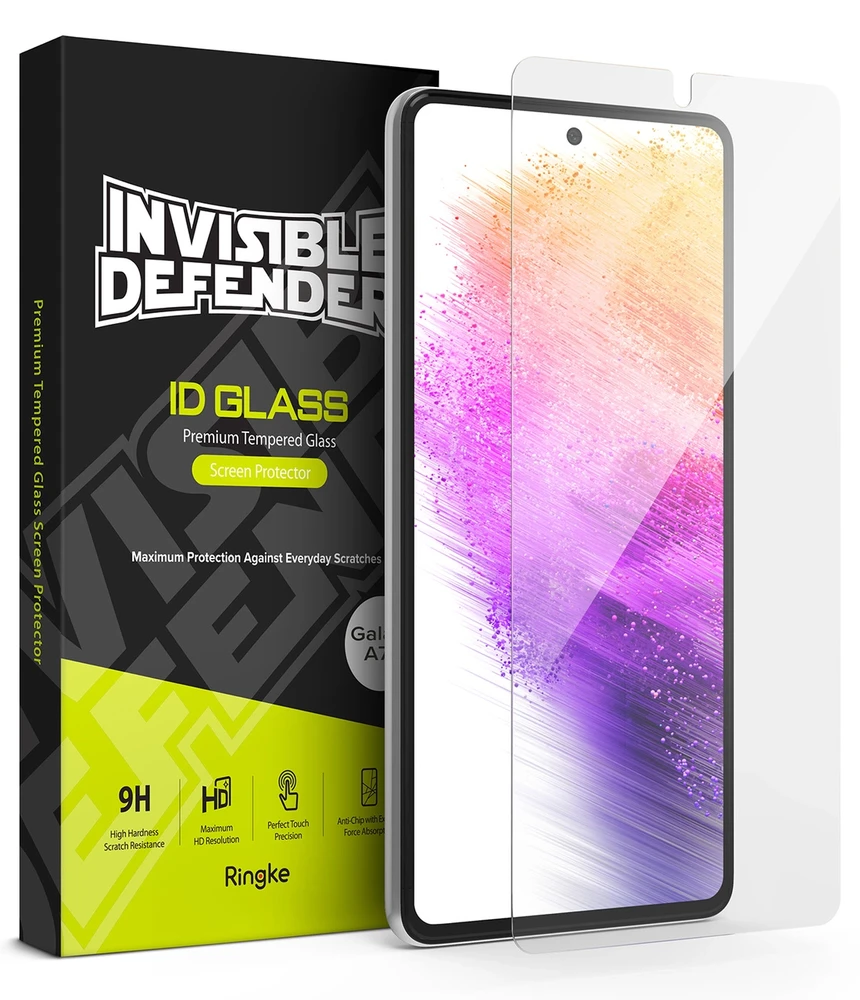 Ringke Invisible Defender ID Glass 2.5D 0.33mm ekrano apsauga Samsung Galaxy A73 5G