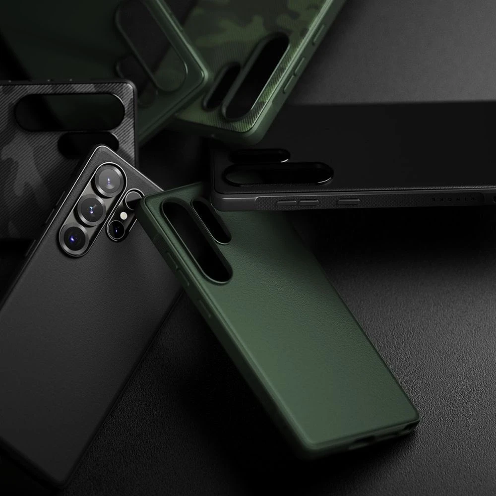 Ringke Onyx Samsung Galaxy S25 Ultra – dėklas telefonui žalios spalvos