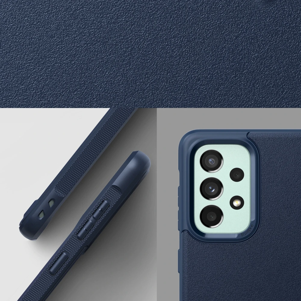 Ringke Onyx durable Samsung Galaxy A73 dėklas telefonui mėlynos spalvos