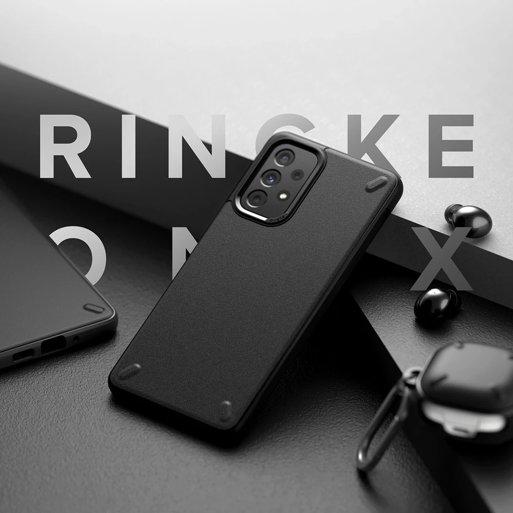 Ringke Onyx durable Samsung Galaxy A73 dėklas telefonui mėlynos spalvos