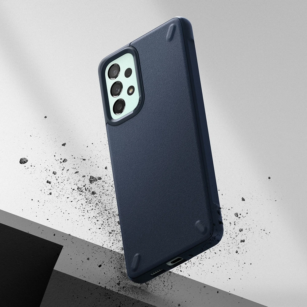 Ringke Onyx durable Samsung Galaxy A73 dėklas telefonui mėlynos spalvos
