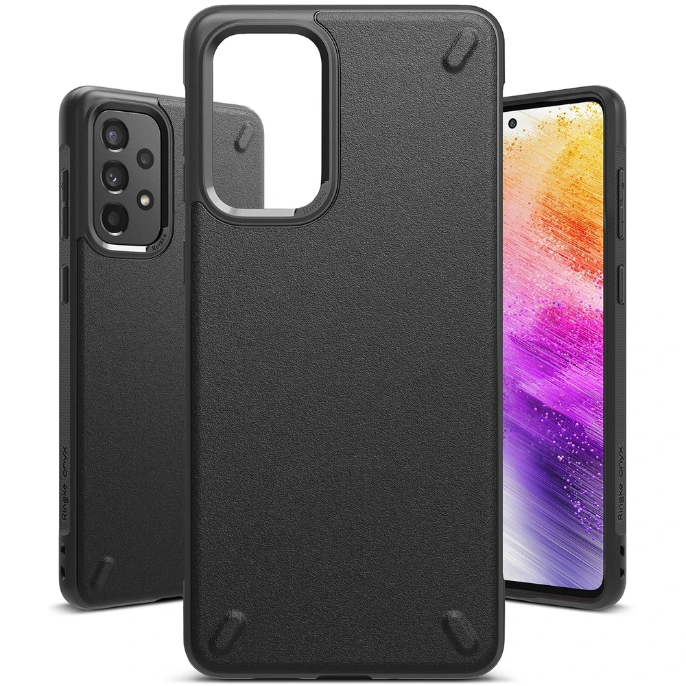 Ringke Onyx Durable TPU Samsung Galaxy A73 dėklas telefonui juodos spalvos