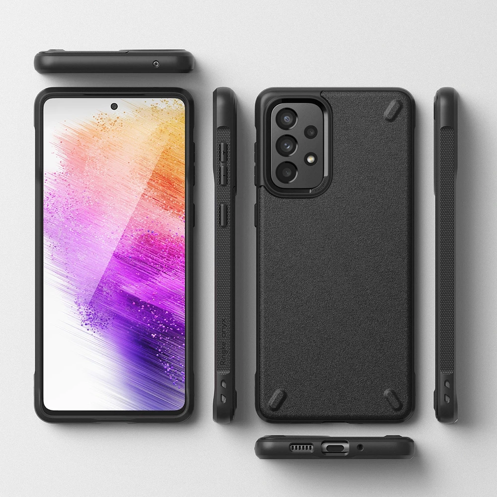 Ringke Onyx Durable TPU Samsung Galaxy A73 dėklas telefonui juodos spalvos
