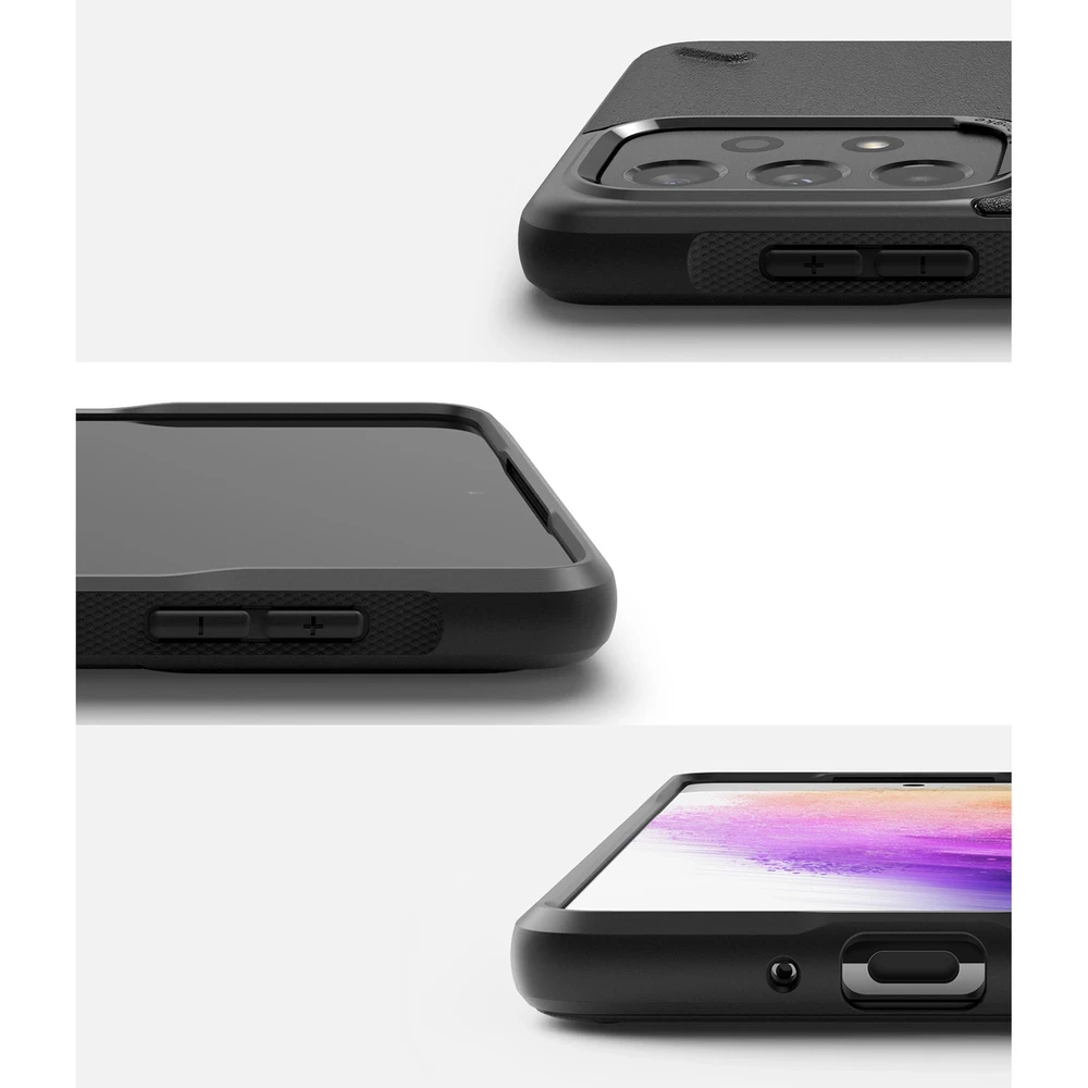 Ringke Onyx Durable TPU Samsung Galaxy A73 dėklas telefonui juodos spalvos