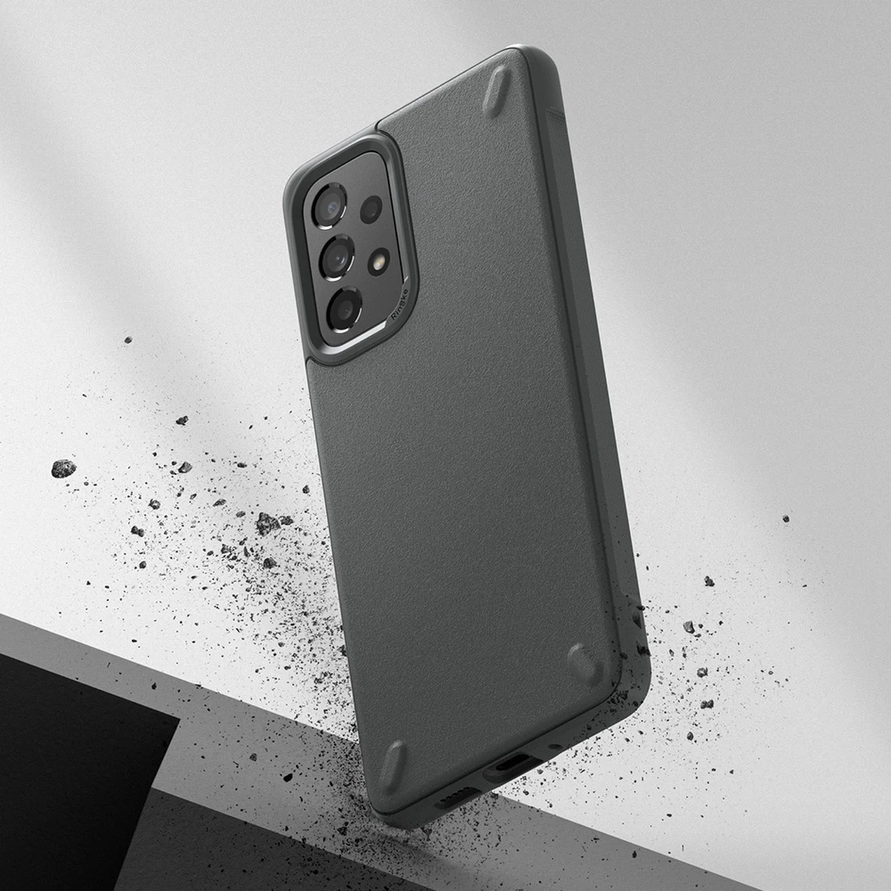 Ringke Onyx Durable TPU Samsung Galaxy A73 dėklas telefonui pilkos spalvos