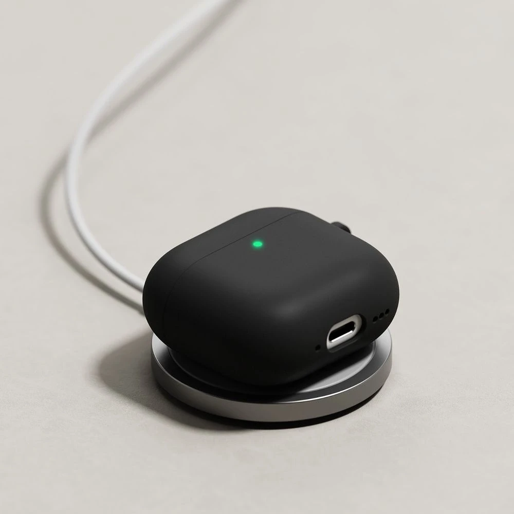 Apple AirPods 4 Ringke silikoninis dėklas jūsų ausinėms smėlio spalvos