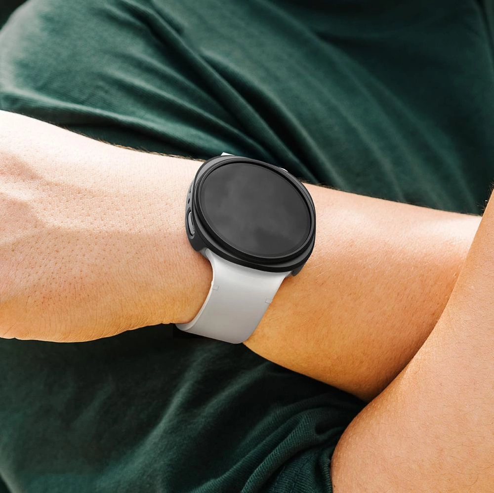 RINGKE SLIM 2-PACK GALAXY WATCH 8 / 9 (40 MM) SKAIDRUS IR MATINIS Juodas