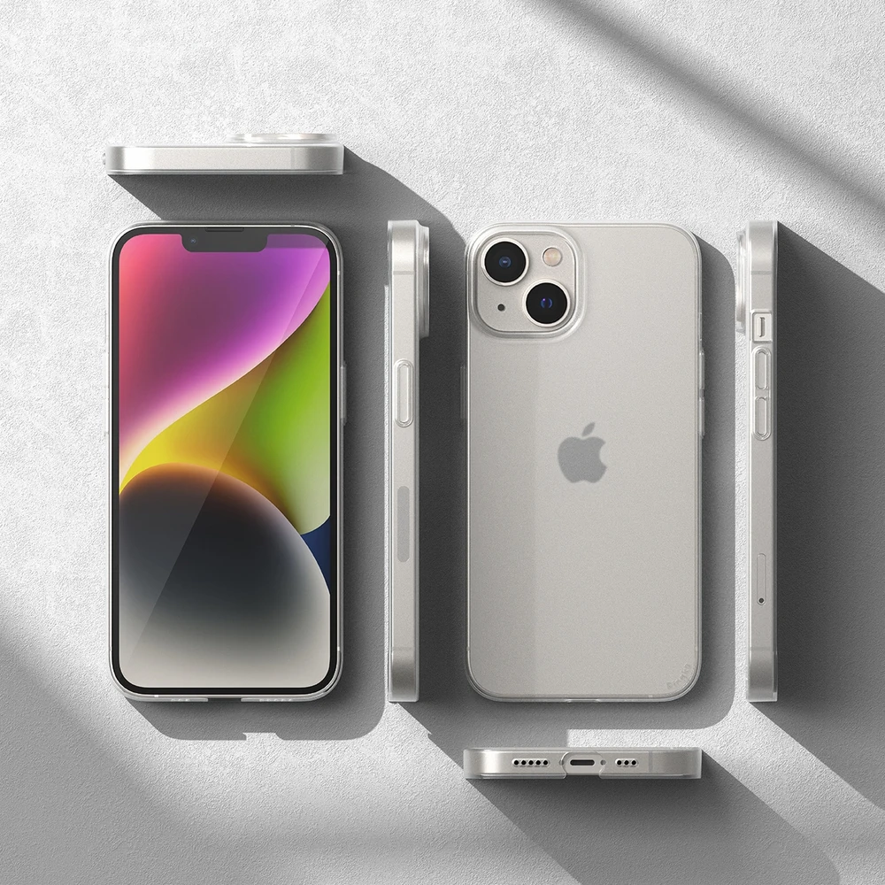 Dėklas Ringke Slim Apple iPhone 14 Plus ultra-thin semi dėkals telefonui skaidrus