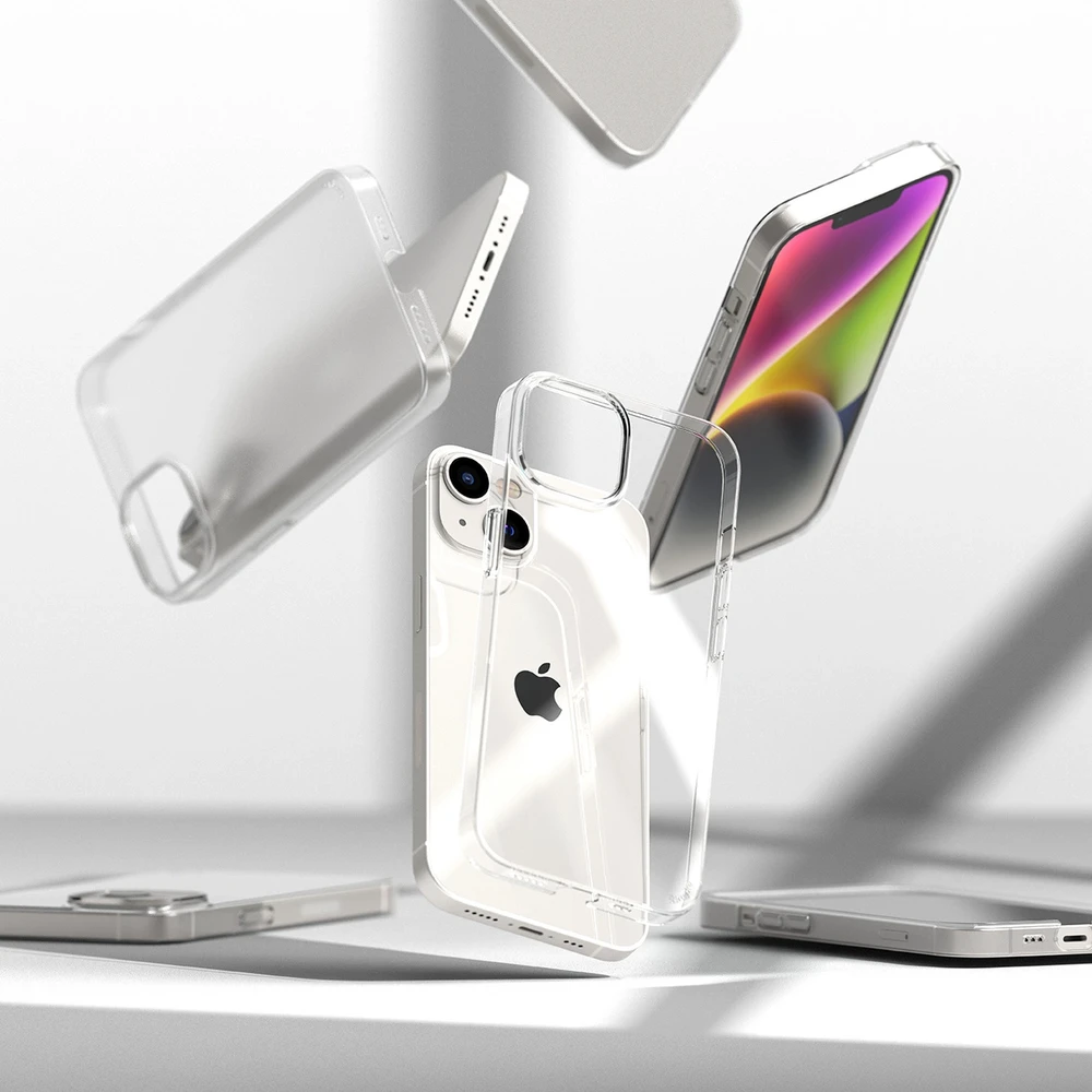 Dėklas Ringke Slim Apple iPhone 14 Plus ultra-thin semi dėkals telefonui skaidrus