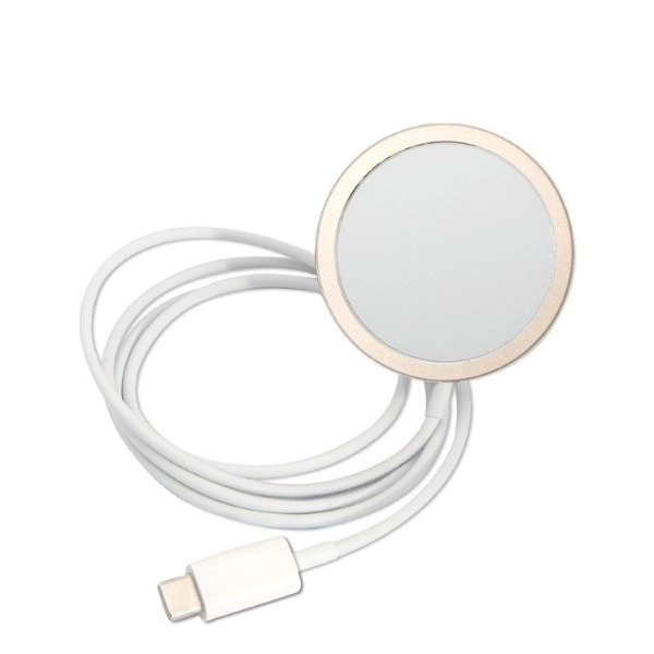 Apple iPhone 14 Guess dėklas 4G Print MagSafe + Belaidis Įkroviklis (GUBPP14XHJEACSA) mėlynos spalvos