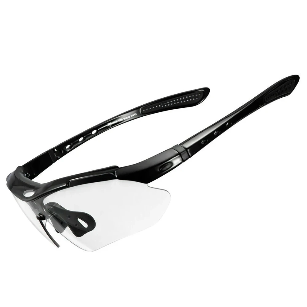 Rockbros 10143 photochromic UV400 dviratininko akiniai – juodos spalvos
