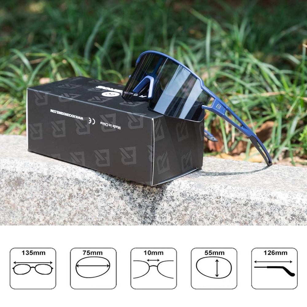 Rockbros 10174 UV400 Cycling Glasses – Mėlyna