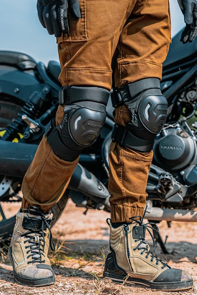 Rockbros 19230003001 knee pads – juodos spalvos