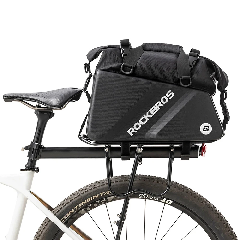 Rockbros 30140090001 krepšys dviračiui for trunk 11.6l – juodos spalvos