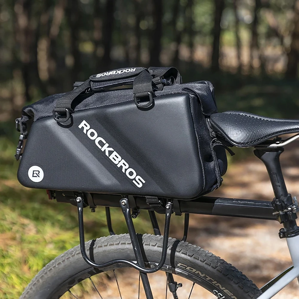 Rockbros 30140090001 krepšys dviračiui for trunk 11.6l – juodos spalvos