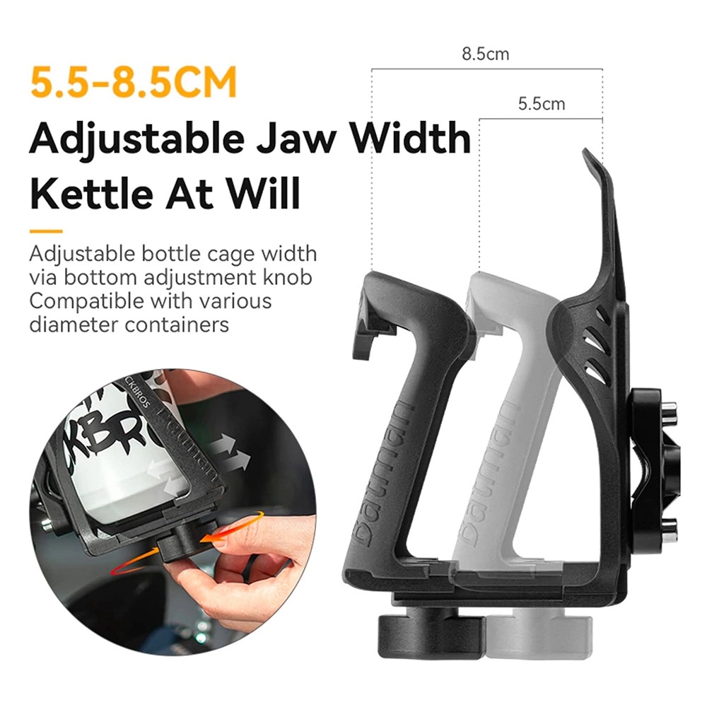 Rockbros 31210008002 handlebar bottle holder – juodos spalvos
