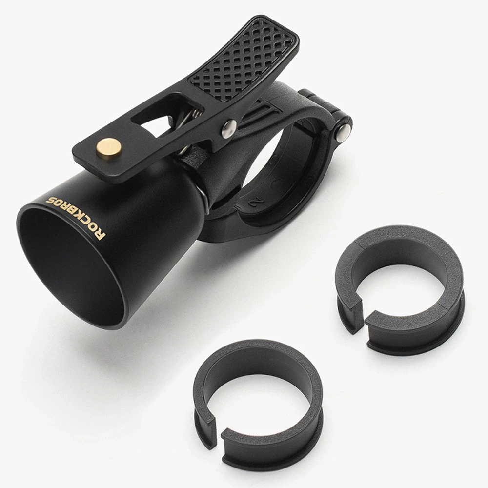Rockbros 34210005001 bicycle bell – juodos spalvos