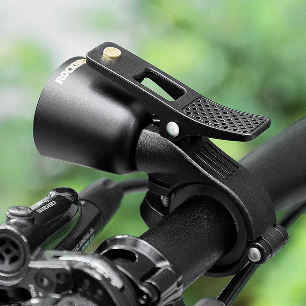Rockbros 34210005001 bicycle bell – juodos spalvos