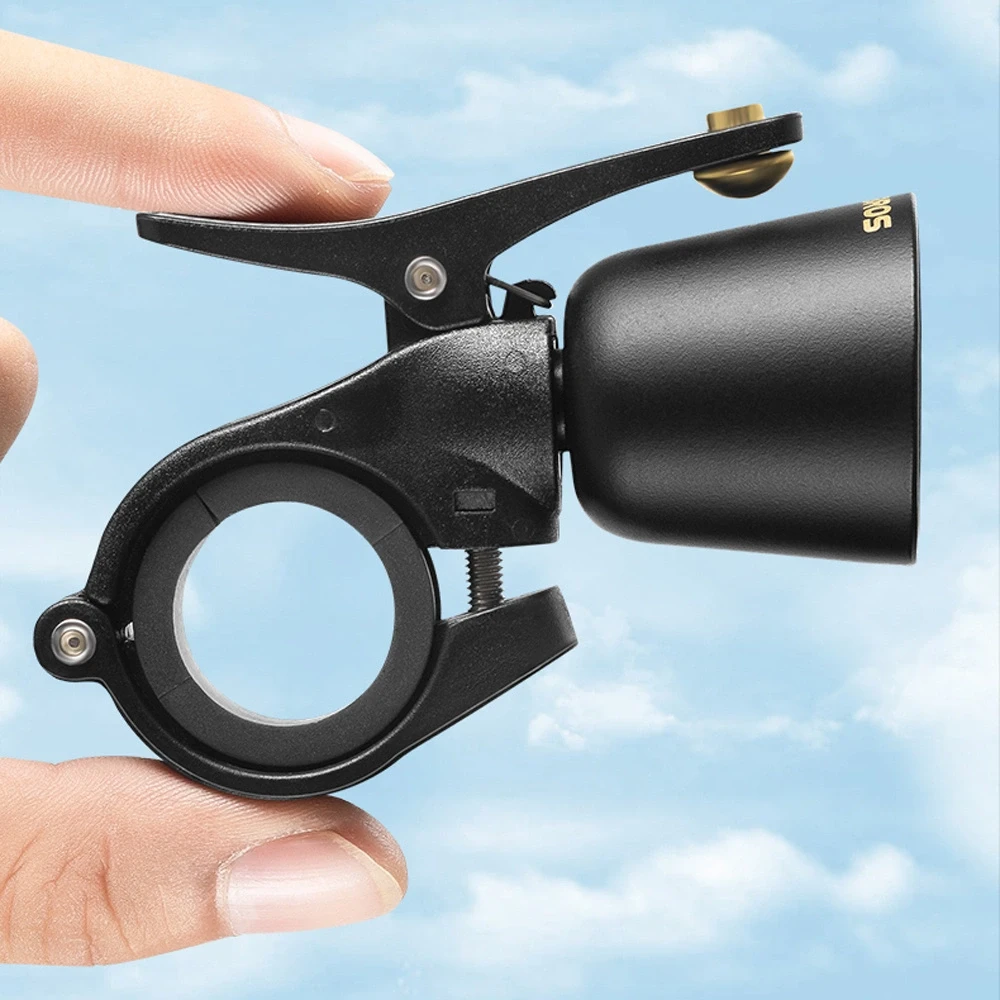 Rockbros 34210005001 bicycle bell – juodos spalvos