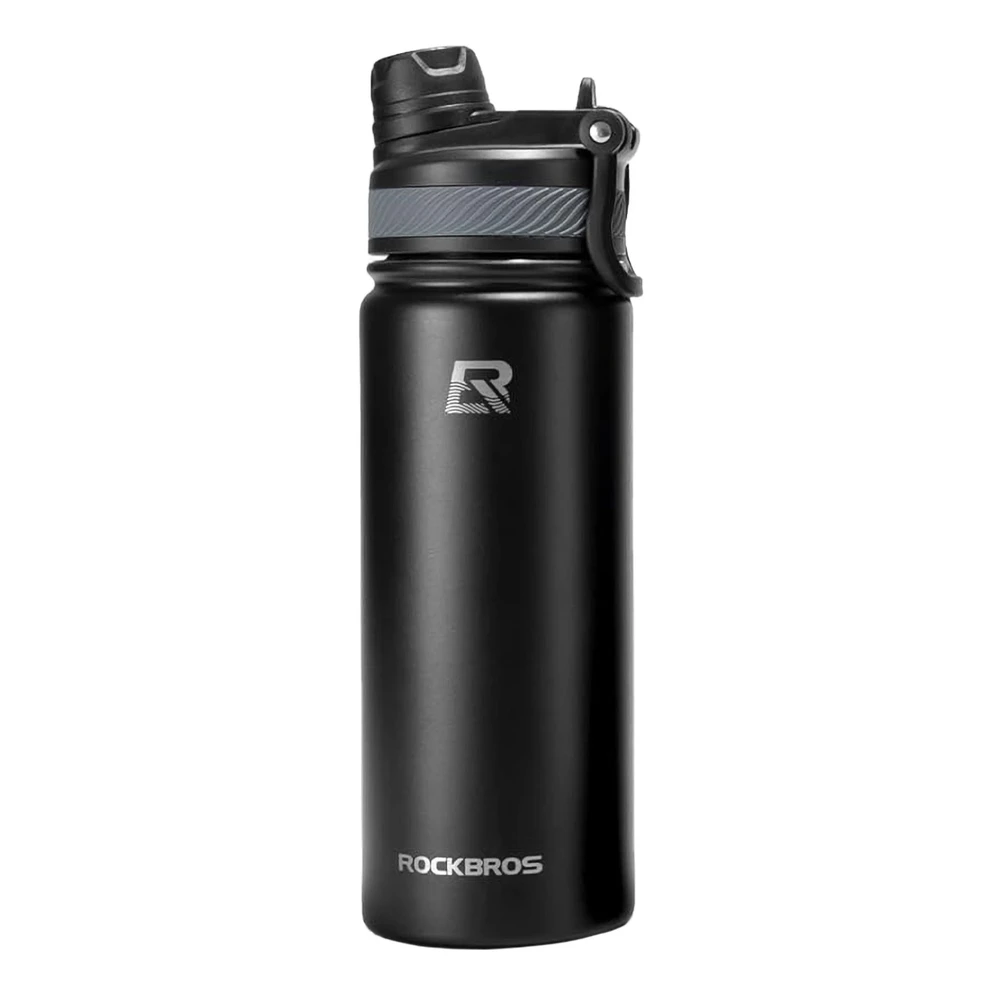 Rockbros 35210029001 terminė gertuvė dviračiui 550 ml – juodos spalvos